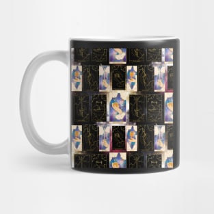 Tarot Card Pattern - Minor Arcana - Suit of Aces Mug